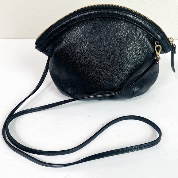 Kate Spade Black Pebble Leather Crossbody Bag 7” x 9” x 3.5” - Picture 3 of 7